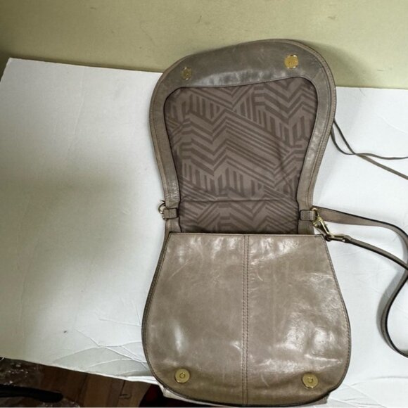 Rebecca Minkoff Vanity Saddle Bag Leather Bag Shoulder Crossbody Handle Western - Picture 9 of 16